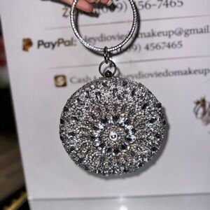 Rainbow Silver and Black Mini Bag